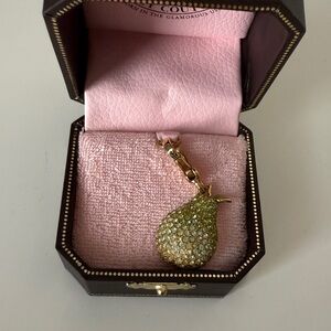 Juicy Couture Pave Pear Charm